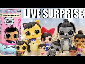 LOL Surprise INTERACTIVE LIVE PETS | L.O.L. Live Surprise Review | Bunny Hun + Fuzzy Fan Unboxing