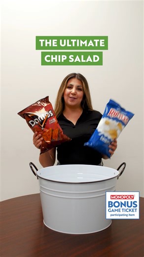 The Save Mart crew just made the ULTIMATE chip salad with their fave Frito-Lay snacks! 🎉 Now it’s your turn – grab any participating Frito-Lay products and jump into the Monopoly Savings Road Trip for a chance to win big! Learn more 👉🏻savingsroadtrip.com | Save Mart