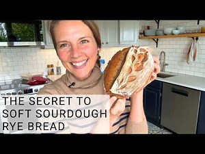 How to Make Soft Sourdough Rye Bread (Easy Recipe)