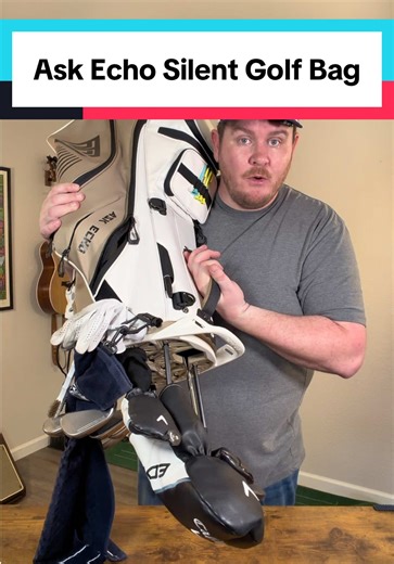 Ask Echo Silent Golf Bag: 2025 ST-LOCK Mecha Features