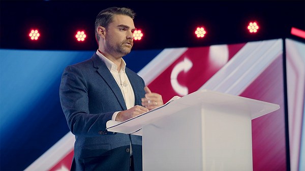 Ben Shapiro denounces Tucker Carlson at AmericaFest 2025