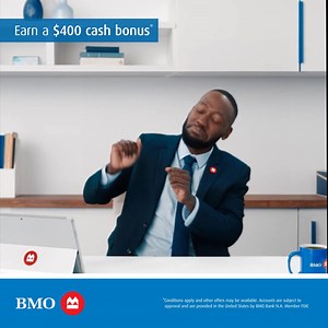 Open a Checking account and earn a $400 cash bonus.* | BMO U.S. | Facebook