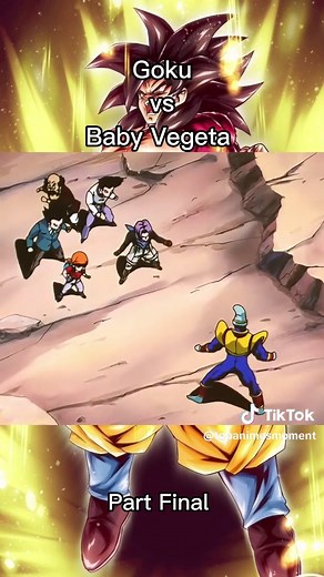 Goku SS4 vs Baby Vegeta: The Ultimate Showdown