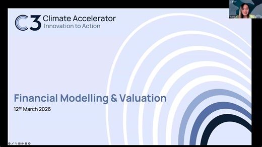 Finance Masterclass: C3 Climate Accelerator 2026