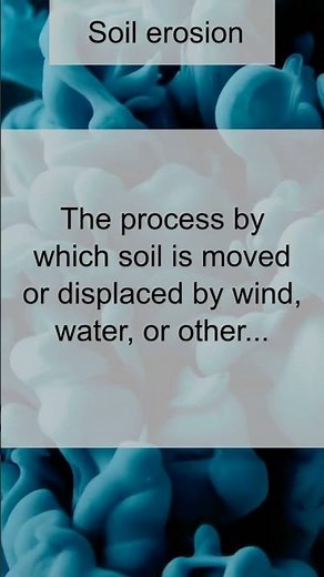 Soil Erosion