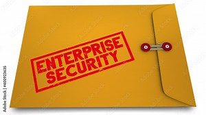 Enterprise Security Cyberattack Plan Prevent Data Loss Theft 3d Animation