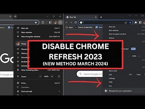 How to Disable Chrome Refresh 2023 UI (New Method 2024)