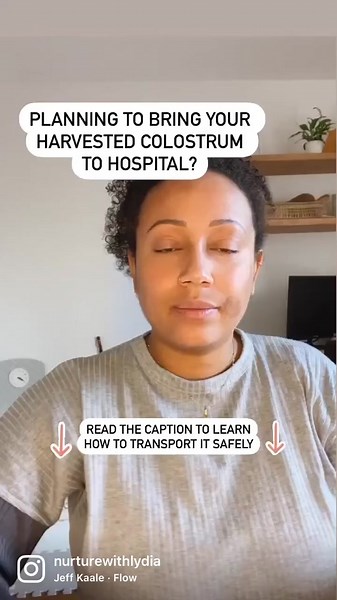 So you’ve got your harvested colostrum in the freezer and you plan to take it to hospital with you - but how?! Here’s my tips on how to do so safely: ⭐️ Firstly make sure they’re all labelled and the labels are clear! They should have your name and the date they were frozen clearly labelled on each syringe. ⭐️ You’ll need: a cool bag, freezer blocks or ice, and a clear sandwich bag if you have several syringes as this keeps them all together. ⭐️ As soon as you’re ready to leave, pop the syringes