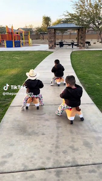 Engaging Triplets Dancing Video You Can't Miss