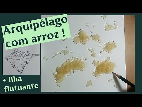 Como desenhar ilhas em mapa de fantasia