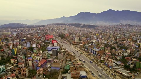 Soar Above Kathmandu: A Drone's Eye View of Nepal's Capital