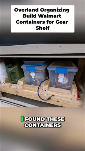 Walmart Shelving Hack DIY Trailer Storage Solution!