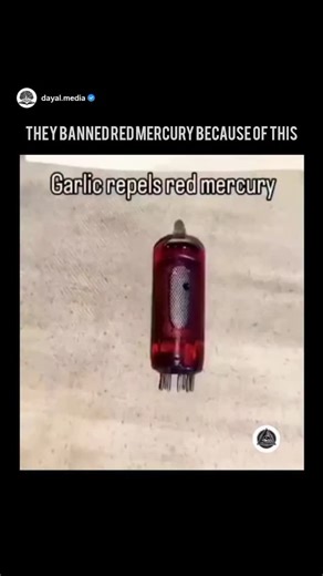 DAYALmedia on Instagram: "Red mercury is a widely discredited substance and suspected hoax, often described in rumors as a,mythical, highly powerful, and dangerous material used in nuclear weapons or advanced technology. Scientific analysis of alleged samples has consistently shown them to be common materials, such as mercury(II) sulfide or red lead, with no special properties. Hoax Nature: The term originated in the 1970s and 80s, primarily as a scam to defraud buyers on the black market for we