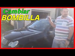 HOW TO EASILY CHANGE THE H7 BULB ON A MERCEDES C-CLASS