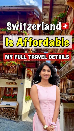 586K views · 5.6K reactions | Switzerland is affordable朗 My full travel details explained Unique Vlogger #switzerlandtravel #travelvlogger #minivlogreels #Informative | Unique Vlogger | Facebook