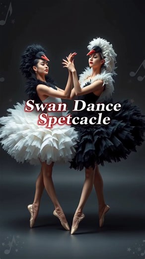 Infinite Swan Dance – Mesmerizing Ballet Loop