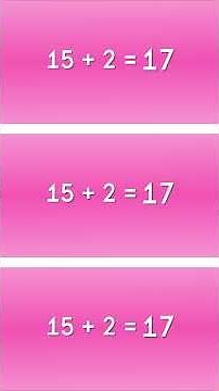 Adding 15 Song #shorts #math