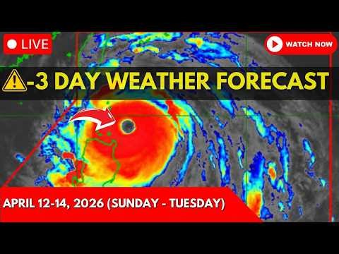 3 DAY Weather Forecast April 12-14, 2026 (Sunday - Tuesday) | Bagyo Update Today