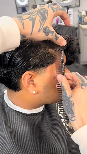 O.V Scissor Cutting Techniques Fluff & Fringe ~ #WarriorHaircut #Barbershop #BeardTrim #BlowoutTaper #Buzzcut #MensHairstyle #MensLongHair #Barber #LodiBarber #TexturedFringe #Taper #ElkGroveBarber #Fade #FolsomBarber | TrentCuts