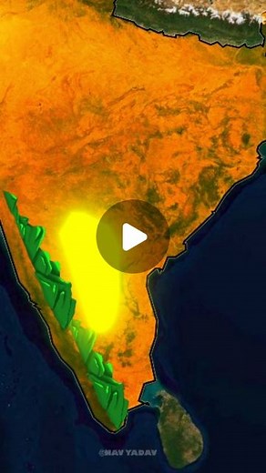 The Geo Explorer on Instagram: "Western Ghats Rain Shadow Area explained . . . . #instareels #geography #map #westernghat #upsc #generalstudies"