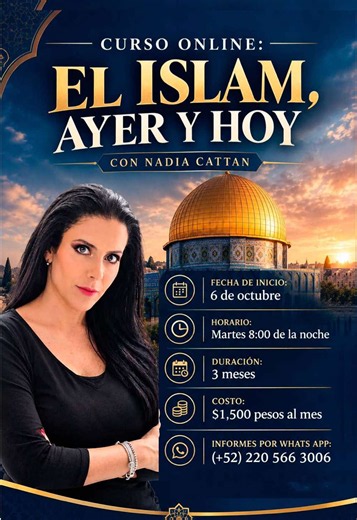 Curso online: El Islam ayer y hoy — clase gratuita 6 oct