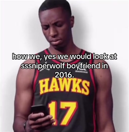 Mirando al novio de SSSniperwolf en 2016