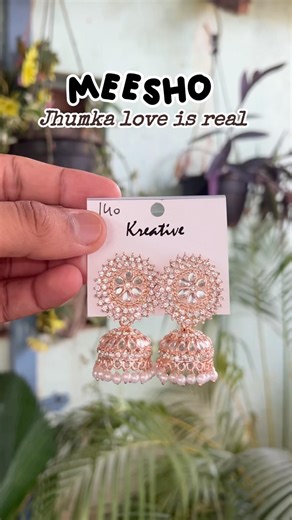 This Jhumka Is Trending 👀💕 #jhumka #jwellery #shorts #trending
