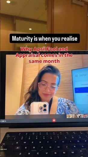✨ Maturity is when you realise… why April Fool and Appraisal come in the same month 😅💼 #fyp