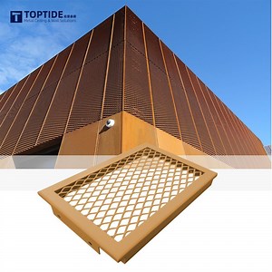 [Hot Item] Expanded Decorative Curtain Wall Panel Aluminum Mesh Panels for Wall Solutions