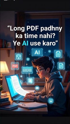Summarize Any PDF Instantly with AI 🔥#aitools #pdf #humata #students #studyhacks #ai #productivity