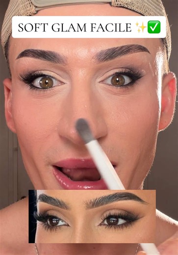 Soft glam facile ✨ Pas besoin d’être pro pour réussir ce soft glam naturel et lumineux Je te montre la technique étape par étape pour un rendu propre, diffus et facile à reproduire 🤍 Palette : @Patrick Ta Beauty major dimension light Crayon noir : @makeupforever Aqua resist noir Mascara : @Lancôme flutter extension Paillettes : @Fenty Beauty Diamond bomb how many carat #softglam #easyeyemakeup #makeuptutorials #makeupartist