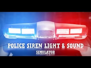 Police siren light & sound simulator - Android