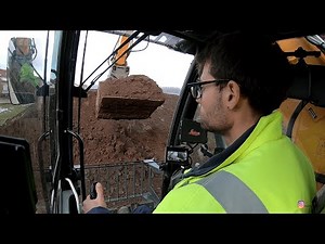 Liebherr R 926 Generation 8 Aushub Laden / Humus einplanieren/ GoPro/ CabView
