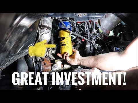 Duramax CAT Fuel Filter Adapter 2001-2015 LB7/LLY/LBZ/LMM/LML (Full Install)