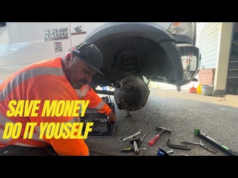 How to replace brake pads 2016 Dodge 5500 HD step-by-step DIY