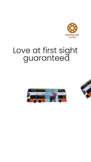 NNM Japan’s bus is on the streets!