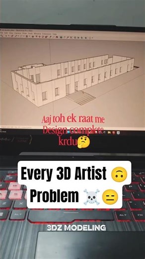 The One Mistake All 3D Artists Make😭🤧3D modeling | 3D model ideas #3dmodeling #3dmeme #3dmodels