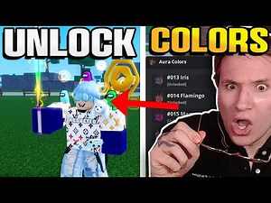 Meme Sea: HOW TO CHANGE/UNLOCK AURA COLOR FAST & EASY (Location)