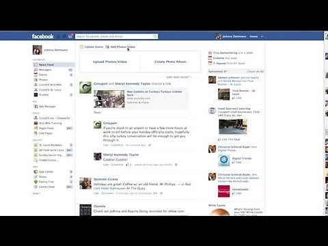 How to Upload a Video on Facebook From a PC : Facebook & Social Networking