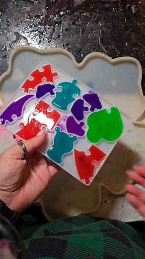 38 reactions · 8 comments | Too cute! Dino puzzle for the kiddos!...