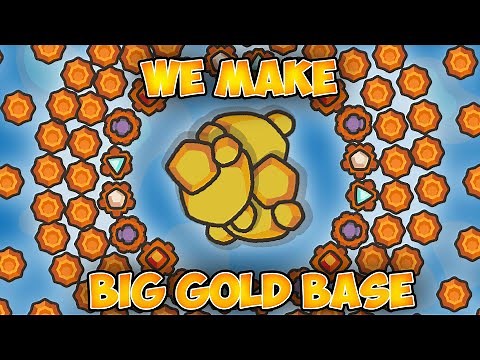 Building the Ultimate Gold Base in Taming.io