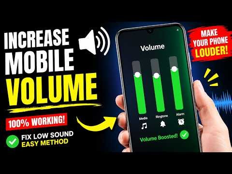 How to Increase Mobile Volume | Fix Low Sound on Any Android Phone (2026)