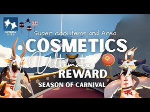 ⚠️ Sky: Season of Carnival Cosmetics (BETA SPOILERS) – Ultimate Gifts, Outfits & Full Showcase 🎭