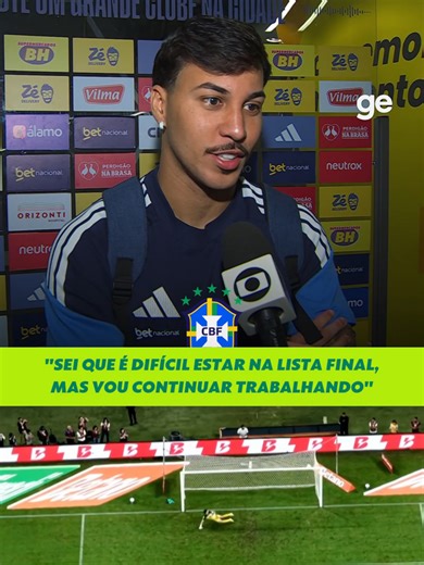 Kaio Jorge celebra pré-convocação e comenta expectativa para estar na lista final da Seleção para a Copa do Mundo: