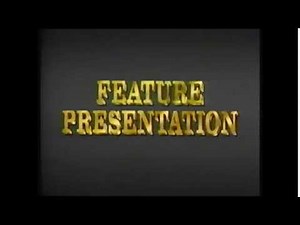 Gold Feature Presentation Logo (In 4K)