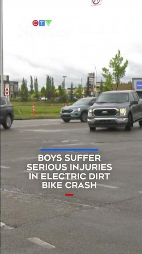 Boys suffer serious injuries in electric dirt bike crash