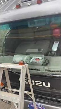 Isuzu npr roof light replacement