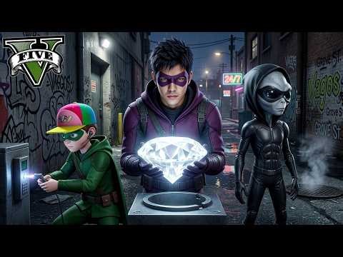 ငတက်ပြား ညီအစ်ကို စမတ် ဘိုဘို အီးတီ | Robin Hood Brothers in GTA V