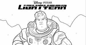 Free Printable Buzz Lightyear Color by Number