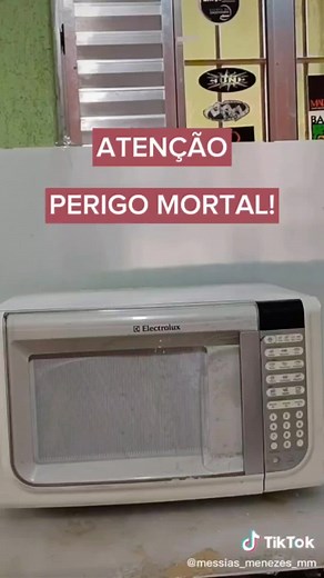 Perigo: Microondas Enferrujado pode Explodir